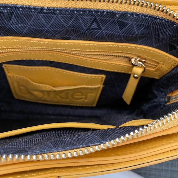 ✨Botkier New York Warren City Leather Purse Yellow - Picture 10 of 12